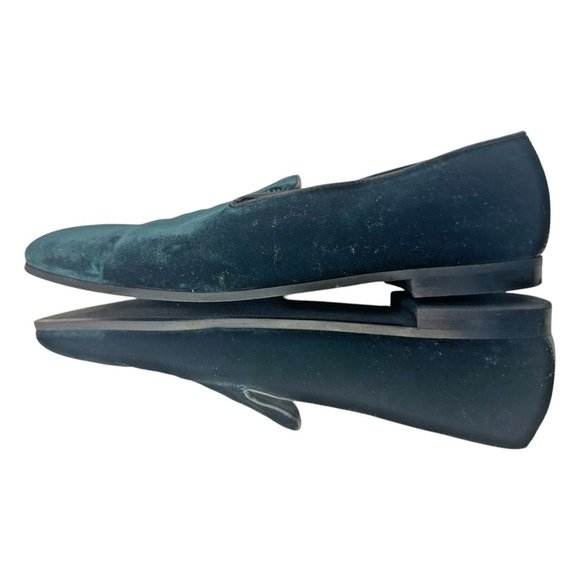 TO BOOT NEW YORK Size 11.5 Loafer Adam Derrick GREEN Velvet Shoe Holiday Formal main image 12